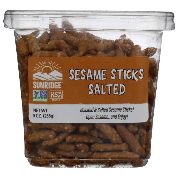 SUNRIDGE FARMS: Salted Sesame Sticks, 9 oz