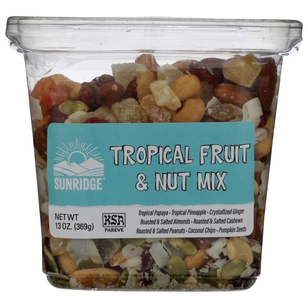 SUNRIDGE FARMS: Tropical Fruit and Nut Mix, 13 oz