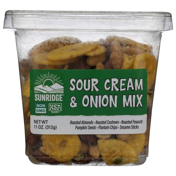 SUNRIDGE FARMS: Sour Cream and Onion Mix, 11 oz
