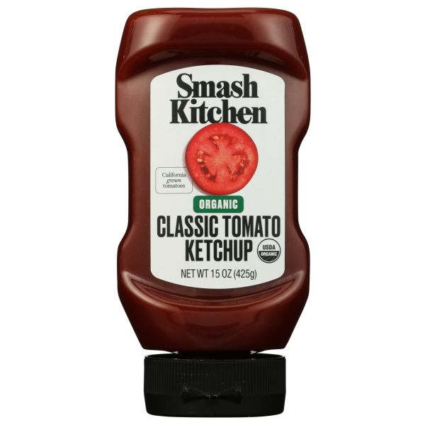 SMASH KITCHEN:  Organic Classic Tomato Ketchup, 15 oz