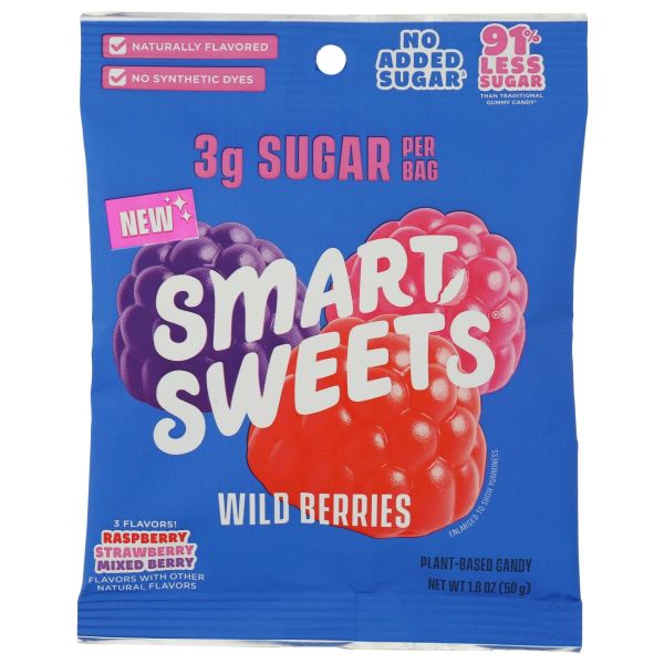 SMARTSWEETS: Wild Berries Candy, 1.8 oz
