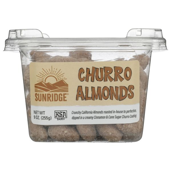 SUNRIDGE FARMS: Churro Almonds, 9 oz
