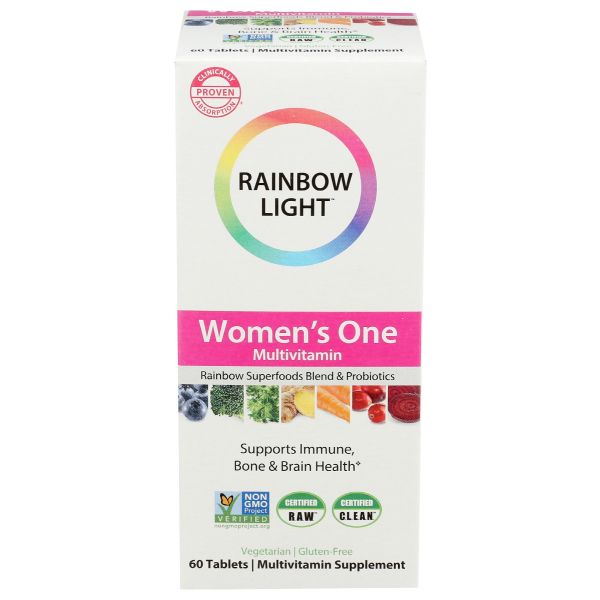 RAINBOW LIGHT VIBRANCE: Womens One Multivitamin, 60 cp