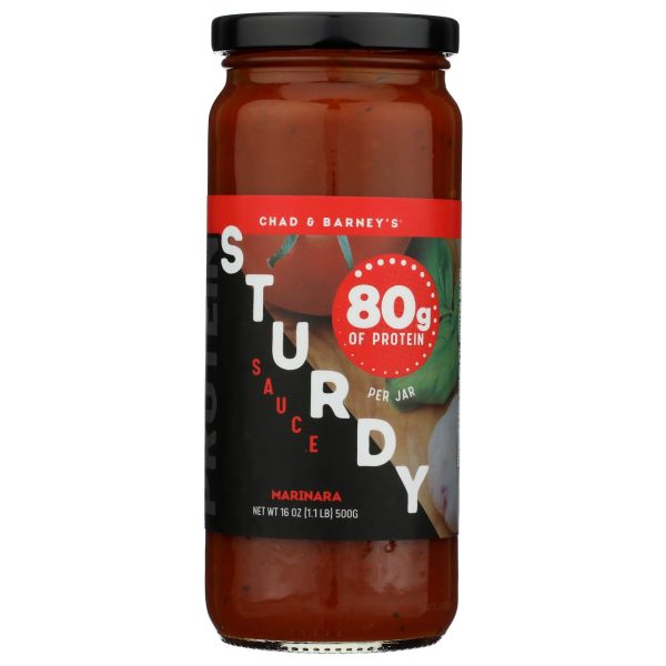 STURDY SAUCE: Marinara Sauce, 16 oz