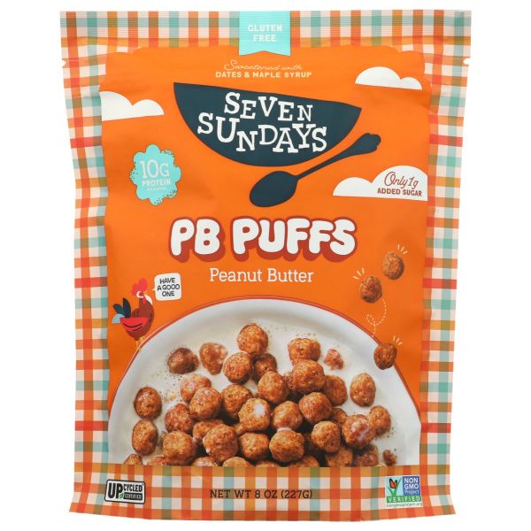 SEVEN SUNDAYS: PB Puffs Peanut Butter Cereal, 8 oz
