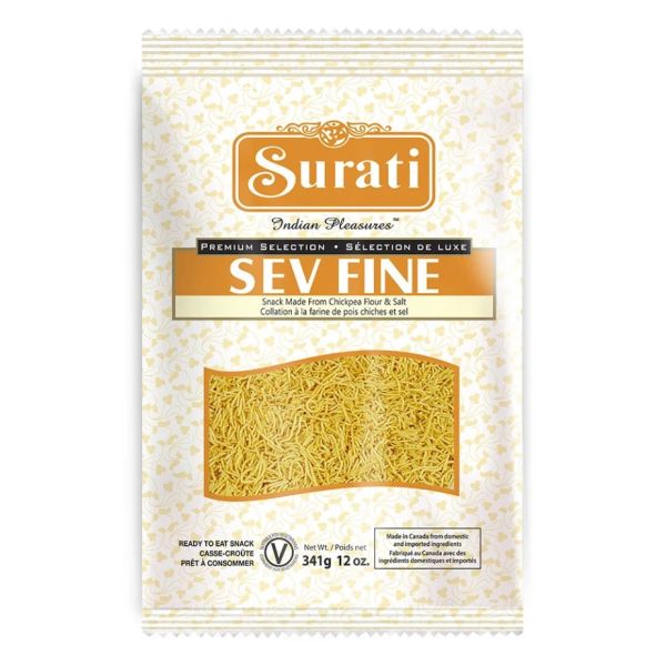 SURATI: Sev Fine Snack, 12 oz