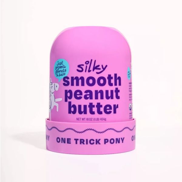 ONE TRICK PONY: Silky Smooth Peanut Butter, 16 oz