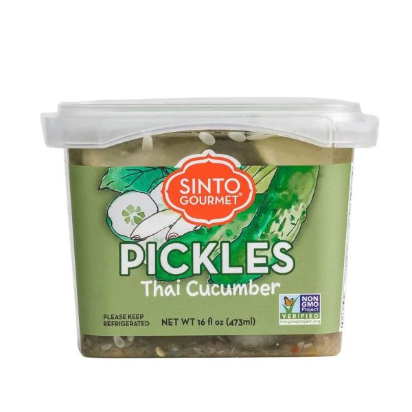 SINTO GOURMET: Thai Cucumber Pickles, 16 oz