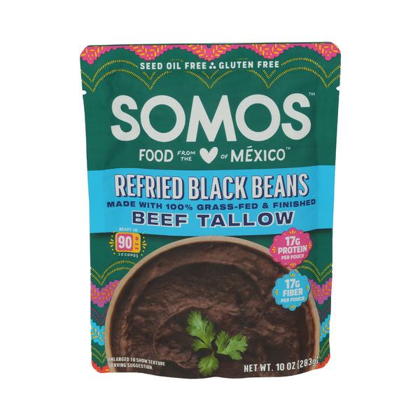 SOMOS: Refried Pinto Beans with Beef Tallow, 10 oz