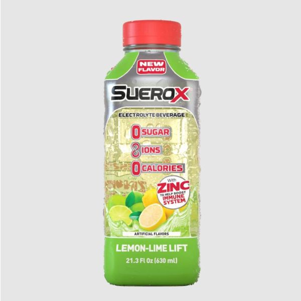 SUEROX: Lemon Lime Lift Beverage, 21.3 fo