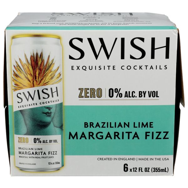 SWISH COCKTAILS US INC: Brazilian Lime Margarita Fizz 6pk, 72 fo