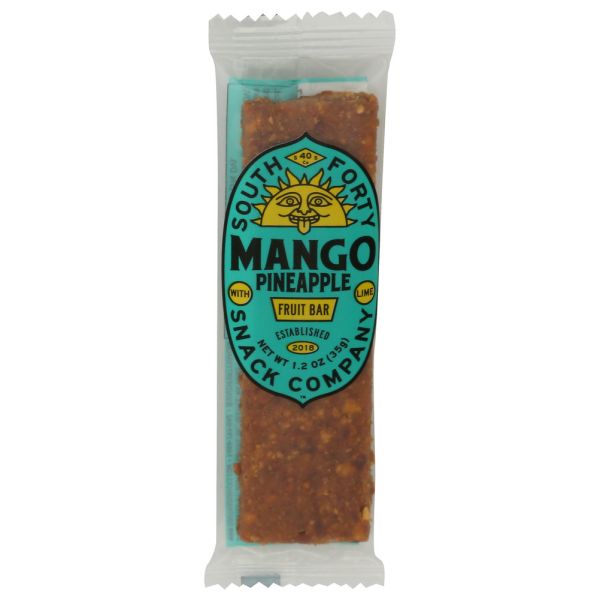SOUTH FORTY SNACK COMPANY: Mango Pineapple Lime Fruit Bar, 1.2 oz