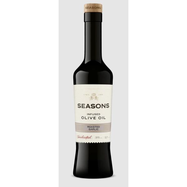 SEASONS: Garlic Infused Olive Oil, 12.7 fo