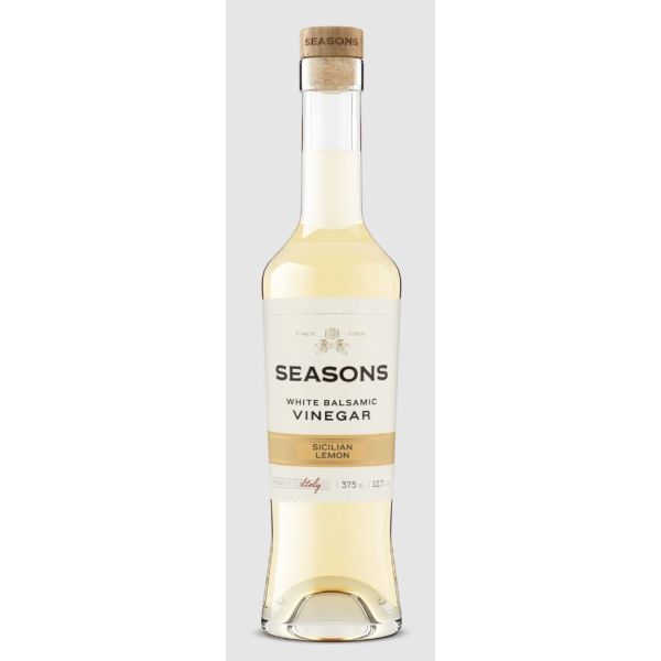 SEASONS: Sicilian Lemon White Balsamic Vinegar, 12.7 fo