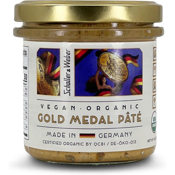 SCHALLER & WEBER: Plant Based Gold Medal Pate, 4.4 oz