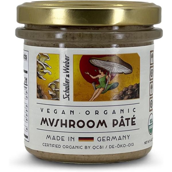 SCHALLER & WEBER: Vegan Mushroom Pate, 4.4 oz