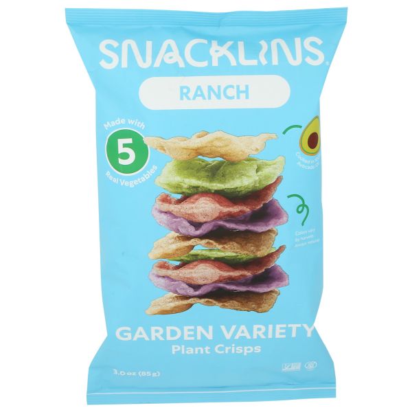 SNACKLINS: Garden Variety Ranch, 3 oz