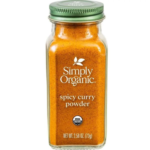 SIMPLY ORGANIC: Spicy Curry Powder, 2.58 oz
