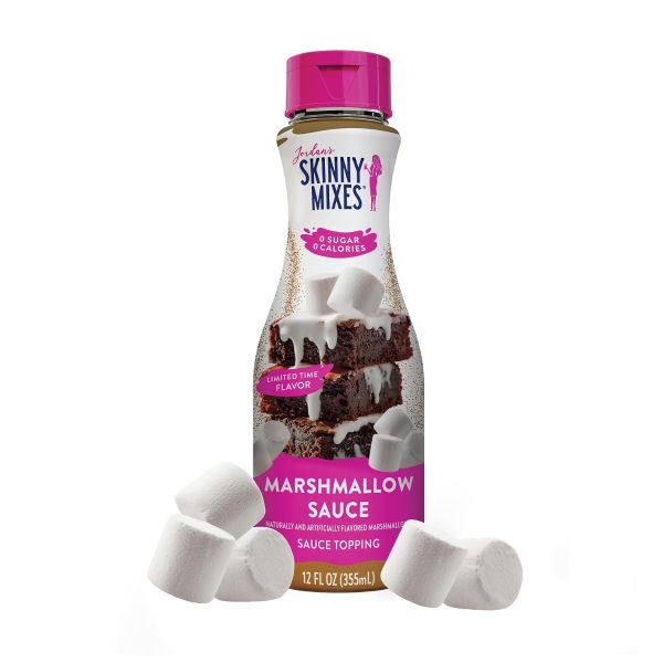 SKINNY MIXES: Sugar Free Marshmallow Sauce, 12 oz