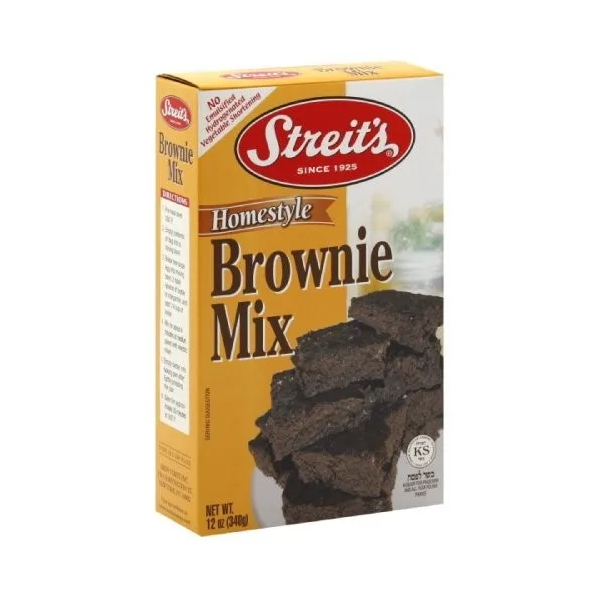 STREITS: Brownie Mix Fudge No Pan, 12 oz