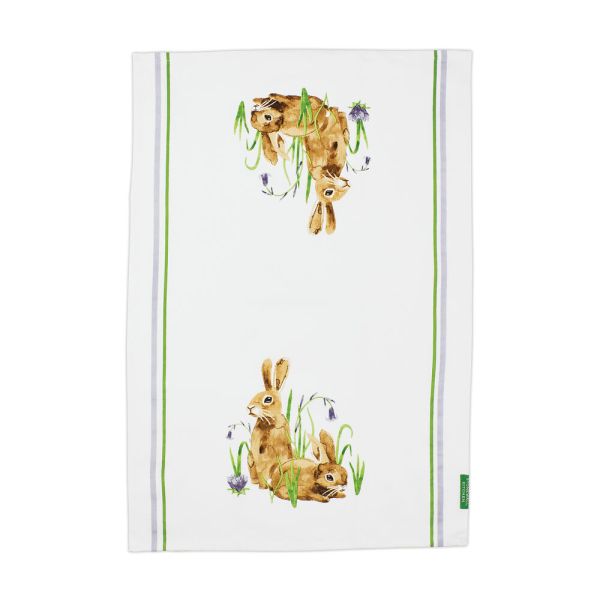STONEWALL KITCHEN: Easter Bunnies Towel, 1 pc