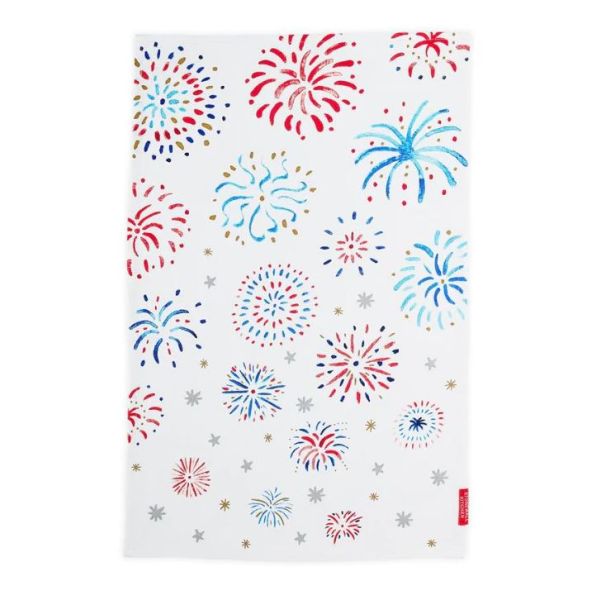 STONEWALL KITCHEN: Fireworks Towel, 1 ea