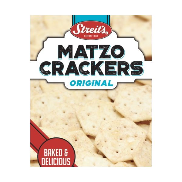 STREITS: Plain Matzo Crackers, 8 oz