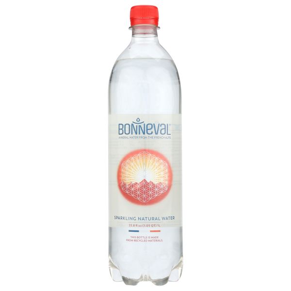 BONNEVAL: Sparkling Water Bottle, 33.8 fo