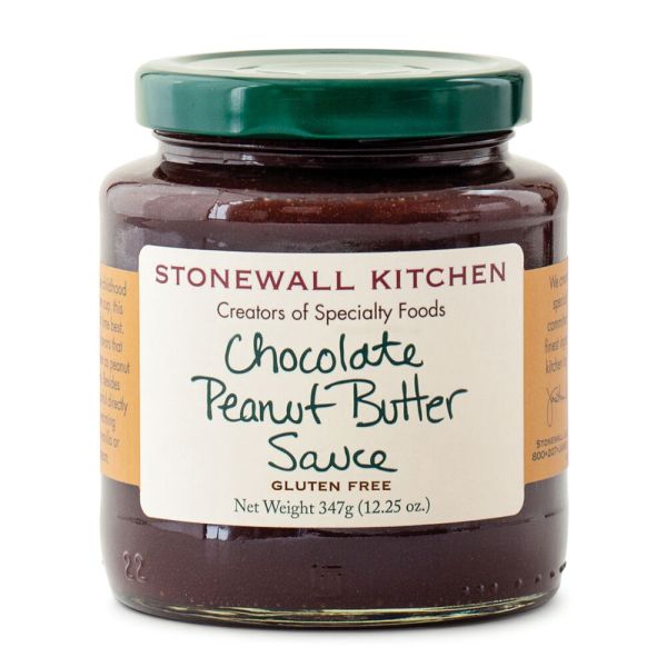 STONEWALL KITCHEN: Chocolate Peanut Butter Sauce, 12.25 oz