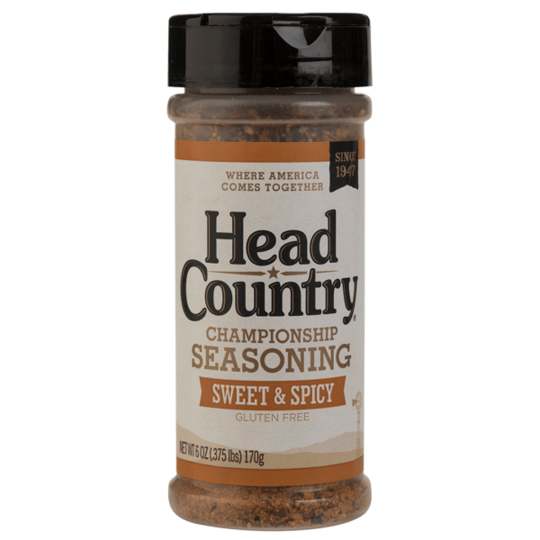 HEAD COUNTRY: Championship Seasoning Sweet and Spicy, 6 oz
