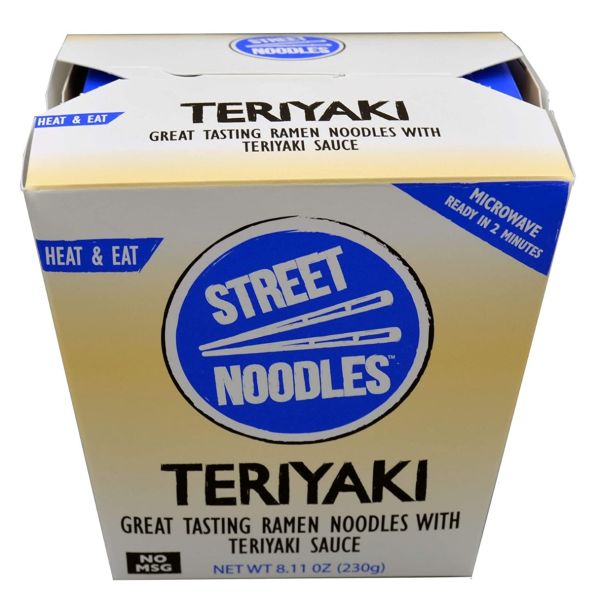STREET NOODLES: Teriyaki Ramen Noodles, 8.11 oz