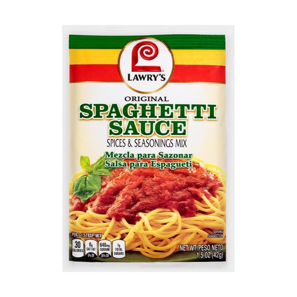 LAWRYS: Spaghetti Mix, 1.5 oz
