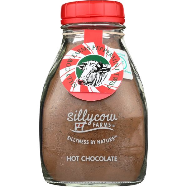 SILLYCOW: Hot Chocolate Peppermint Twist, 16.9 oz