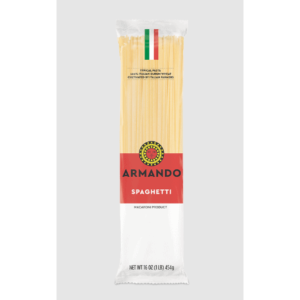ARMANDO: Spaghetti Macaroni Product, 16 oz