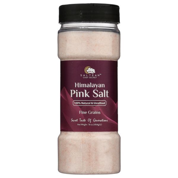 SALTEAN CHEF SECRET: Himalayan Salt Dual Flip Shaker, 1 lb