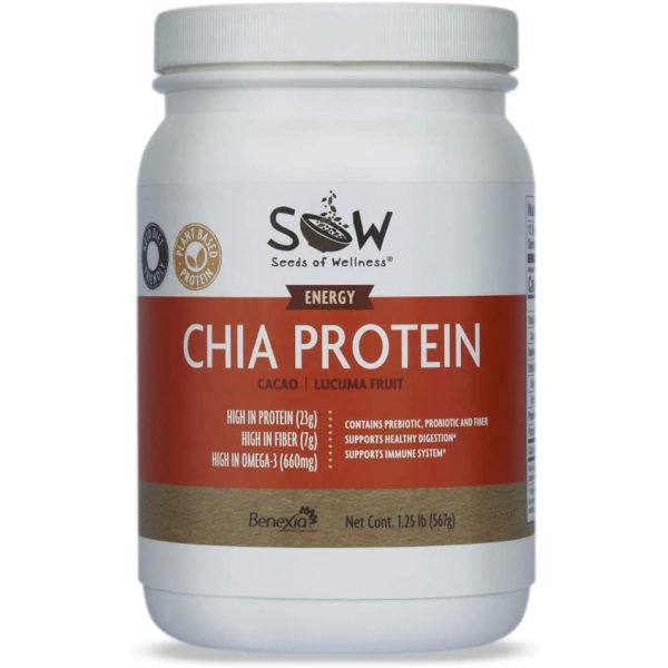 SOW: Energy Chia Protein, 1.25 lb