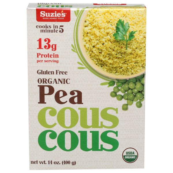 SUZIES: Pea Couscous, 14 oz