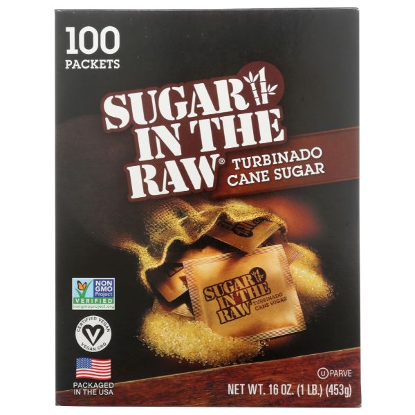 IN THE RAW: Sugar In The Raw Packets, 16 oz