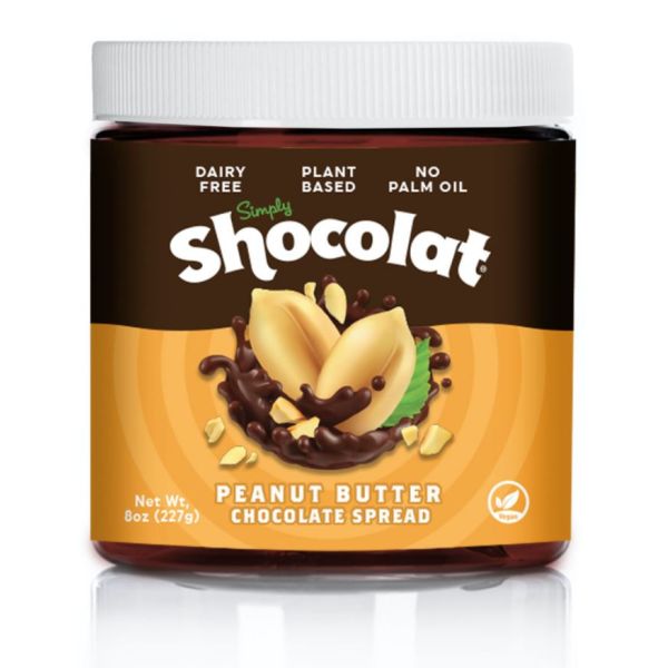 SHOCOLAT: Peanut Butter Chocolate Spread, 8 oz