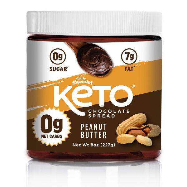 SHOCOLAT: Keto Chocolate Peanut Butter Spread, 8 oz