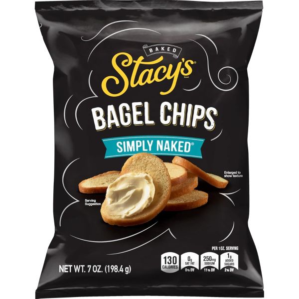 STACYS: Simply Naked Bagel Chips, 7 oz