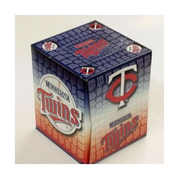 SPORTS TISSUES: Mlb Minnesota Twins Cube Tissue, 1 ea