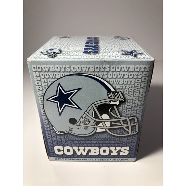 SPORTS TISSUES: Nfl Dallas Cwboys Cube Tissue, 1 ea