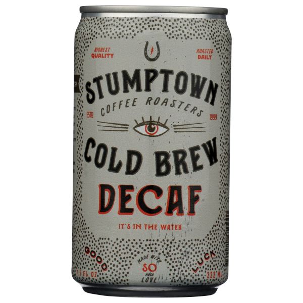 STUMPTOWN COFFEE ROASTERS: Cold Brew Decaf Coffee, 7.5 fo