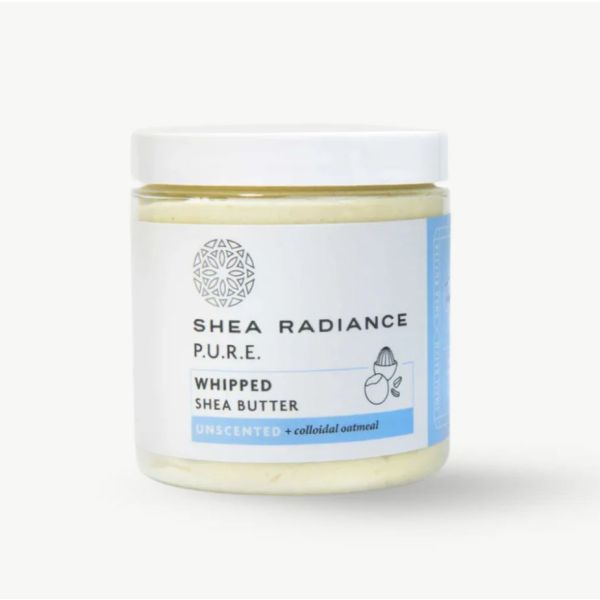 SHEA RADIANCE: Unscented Whipped Body Butter, 5 oz