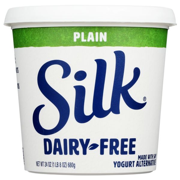 SILK: Dairy Free Plain Yogurt Alternative, 24 oz