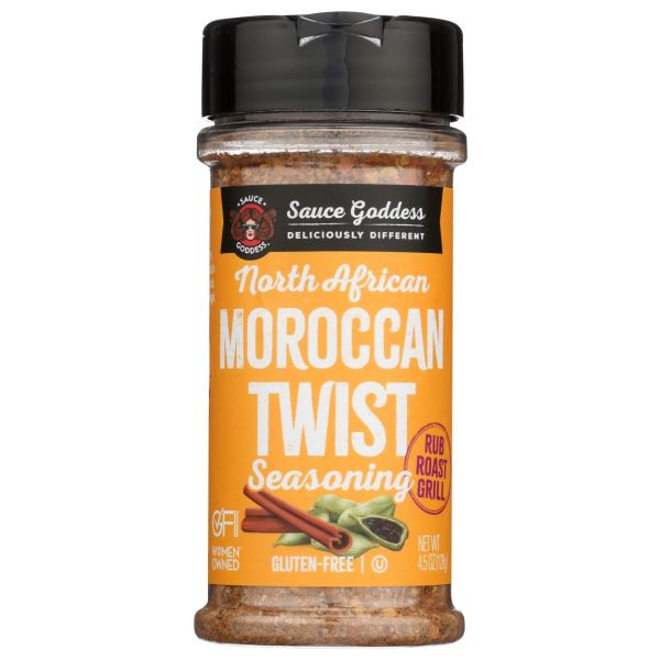 SAUCE GODDESS: Spice Moroccan Twist Shaker, 5 oz