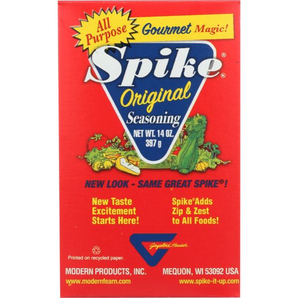 SPIKE: Original Magic All Purpose Gourmet Natural Seasoning, 14 oz