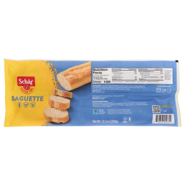 SCHAR: Baguettes Gluten Free, 12.3 oz