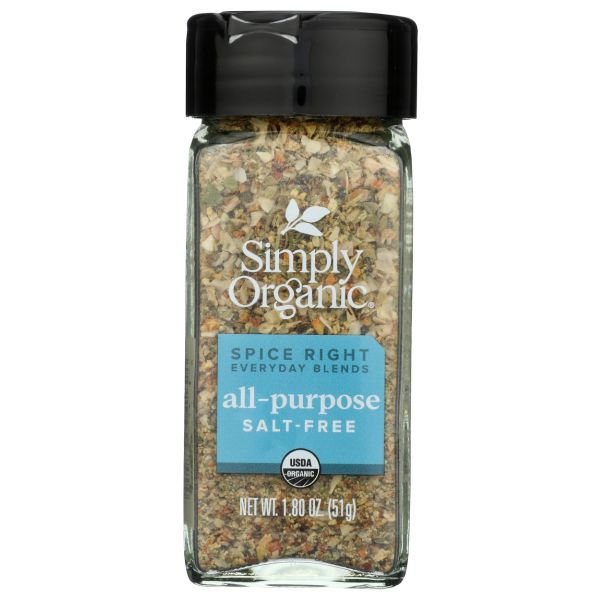 SIMPLY ORGANIC: Spice Right All Purpose Salt Free, 1.8 oz